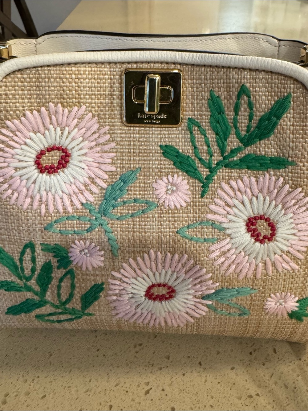 New Kate Spade Festive Floral Crossbody and Wallet